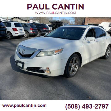2010 Acura TL for sale at PAUL CANTIN in Fall River MA