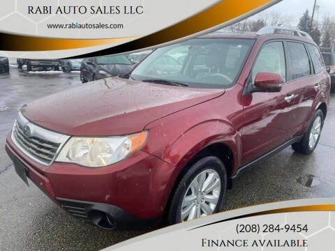 2012 Subaru Forester for sale at RABI AUTO SALES LLC in Garden City ID