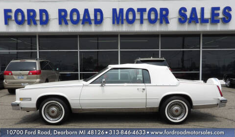 1984 Cadillac Eldorado for sale at Ford Road Motor Sales in Dearborn MI