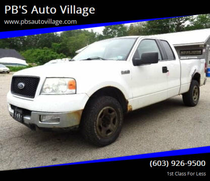 2005 Ford F-150 for sale at PB'S Auto Village in Hampton Falls NH