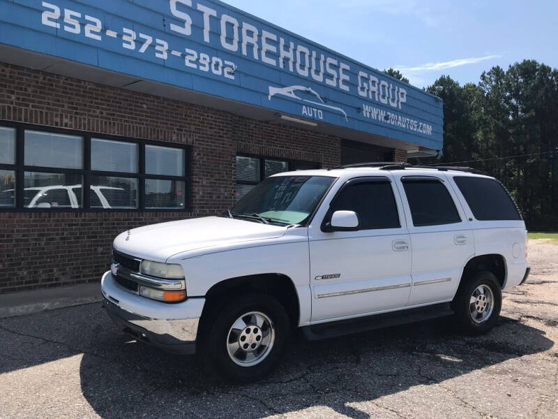 2002 Chevrolet Tahoe for sale at Storehouse Group in Wilson NC