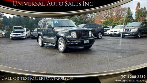2010 Jeep Liberty for sale at Universal Auto Sales Inc in Salem OR