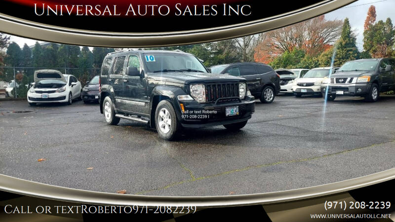 2010 Jeep Liberty for sale at Universal Auto Sales in Salem OR