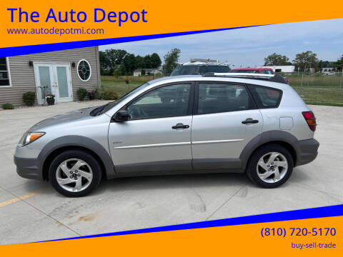2003 Pontiac Vibe for sale at The Auto Depot in Mount Morris MI
