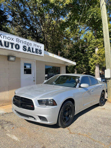 2012 Dodge Charger for sale at Knox Bridge Hwy Auto Sales in Canton GA