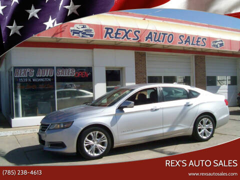 2014 Chevrolet Impala for sale at Rex's Auto Sales in Junction City KS