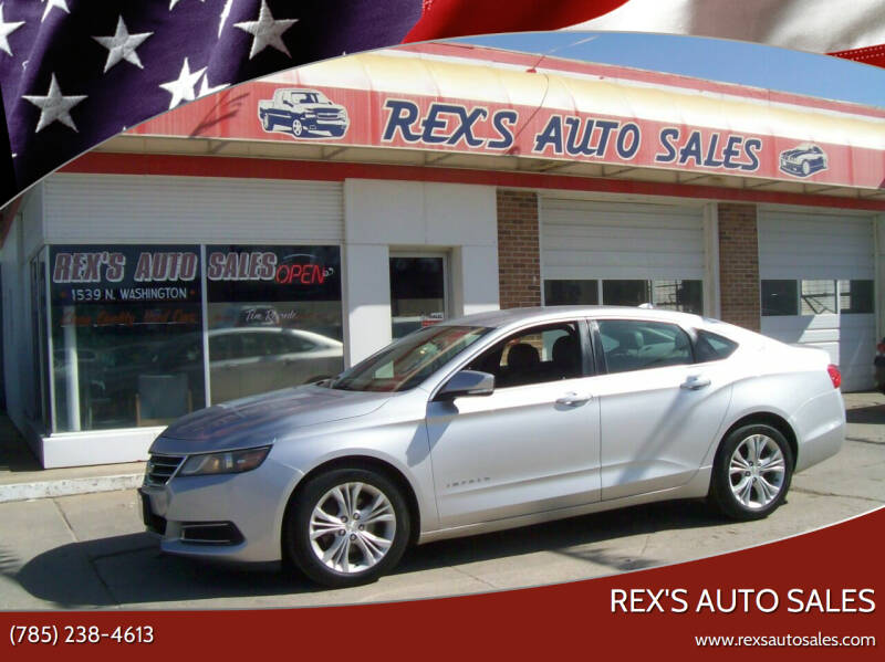 2014 Chevrolet Impala for sale at Rex's Auto Sales in Junction City KS