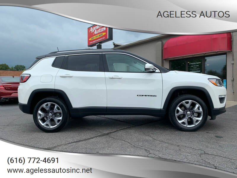 2020 Jeep Compass for sale at Ageless Autos in Zeeland MI