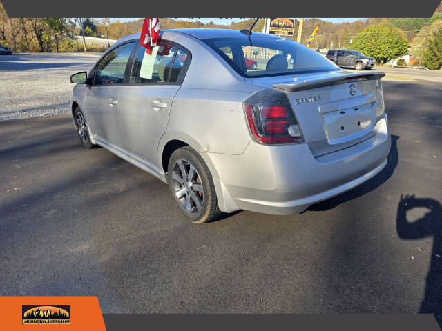 2012 Nissan Sentra for sale at Mountain Auto Sales in Elizabethton, TN