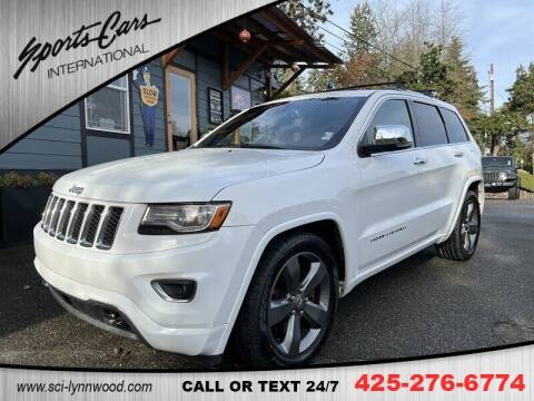 2014 Jeep Grand Cherokee for sale at Sports Cars International in Lynnwood WA