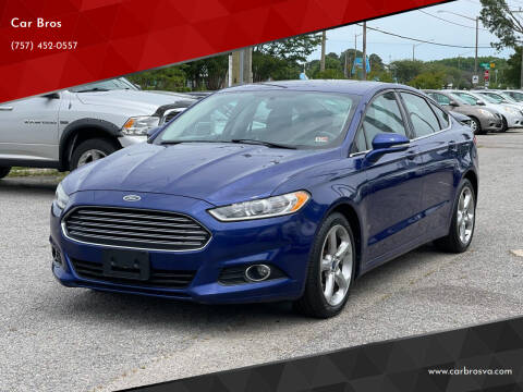 2014 Ford Fusion for sale at Car Bros in Virginia Beach VA