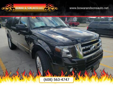 2011 Ford Expedition EL for sale at Bowar & Son Auto LLC in Janesville WI