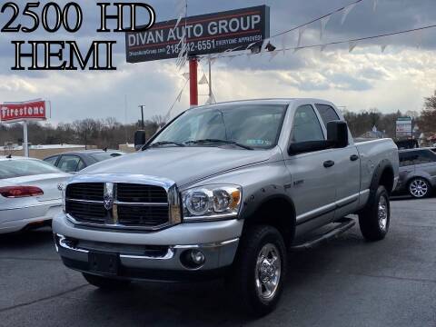 2007 Dodge Ram Pickup 2500 for sale at Divan Auto Group in Feasterville Trevose PA
