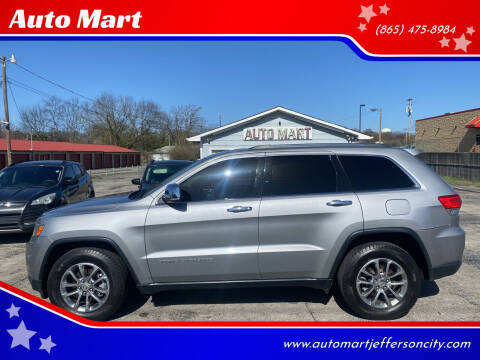 2014 Jeep Grand Cherokee for sale at Auto Mart in Jefferson City TN