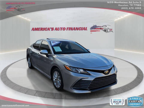 2024 Toyota Camry for sale at America's Auto Financial in Houston TX