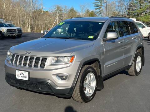 2014 Jeep Grand Cherokee for sale at MAC Motors in Epsom NH