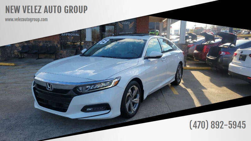 2018 Honda Accord for sale at NEW VELEZ AUTO GROUP in Gainesville GA