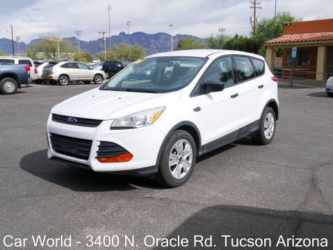 2016 Ford Escape for sale at CAR WORLD in Tucson AZ