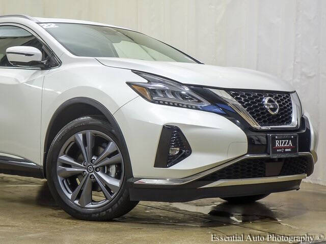 Used 2022 Nissan Murano Platinum with VIN 5N1AZ2DS1NC109909 for sale in Tinley Park, IL