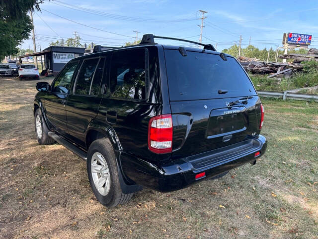 2002 Nissan Pathfinder for sale at MJ AUTO SALES LLC in Newark, OH