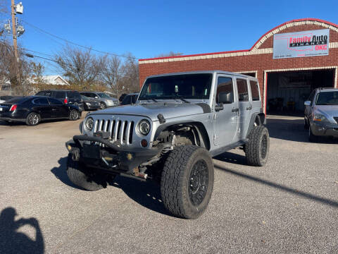 2012 Jeep Wrangler Unlimited for sale at Family Auto Finance OKC LLC in Oklahoma City OK