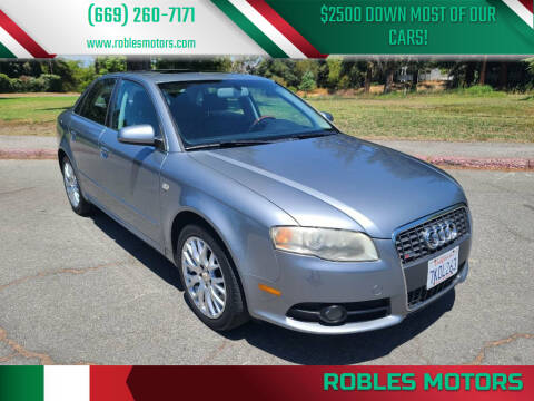 2008 Audi A4 for sale at ROBLES MOTORS in San Jose CA