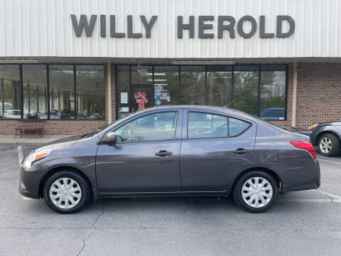 2015 Nissan Versa for sale at Willy Herold Automotive in Columbus GA