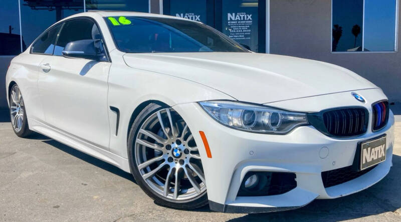 2016 BMW 4 Series for sale at AUTO NATIX in Tulare CA