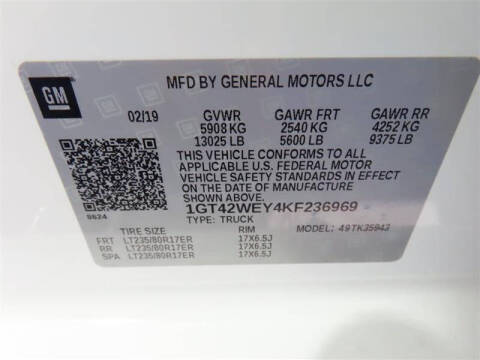 2019 GMC Sierra 3500HD