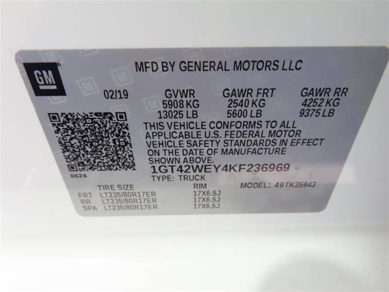 2019 GMC Sierra 3500HD