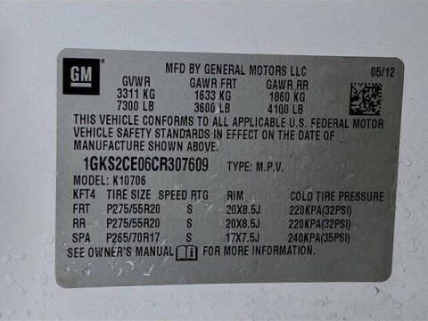 2012 GMC Yukon SLT