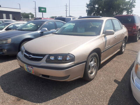 2000 Chevrolet Impala for sale at L & J Motors in Mandan ND