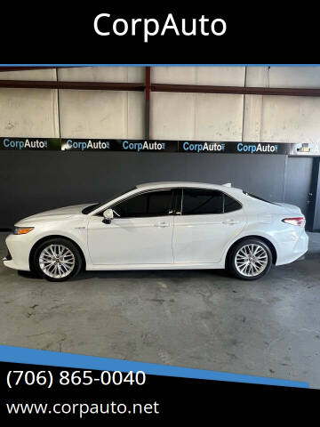 2020 Toyota Camry Hybrid for sale at CorpAuto in Cleveland GA