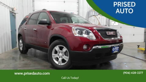 2010 GMC Acadia for sale at 906 Motors in Gladstone MI