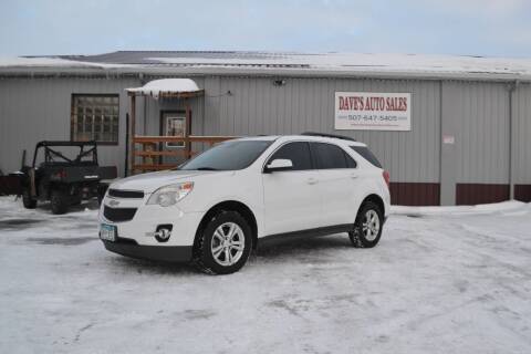2012 Chevrolet Equinox for sale at Dave's Auto Sales in Winthrop MN
