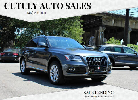 2016 Audi Q5 for sale at Cutuly Auto Sales in Pittsburgh PA