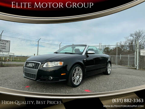 2008 Audi S4 for sale at Elite Motor Group in Lindenhurst NY