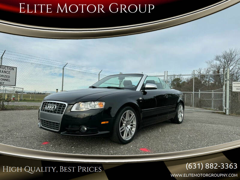 2008 Audi S4 for sale at Elite Motor Group in Lindenhurst NY