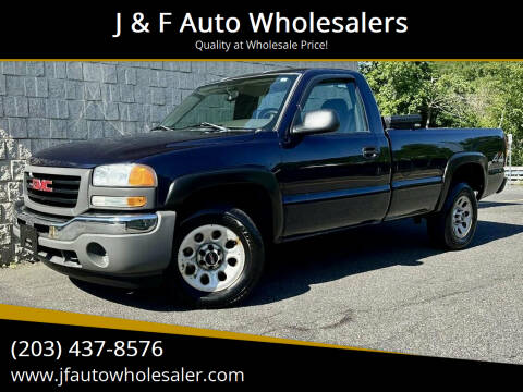 2005 GMC Sierra 1500 for sale at J & F Auto Wholesalers in Waterbury CT