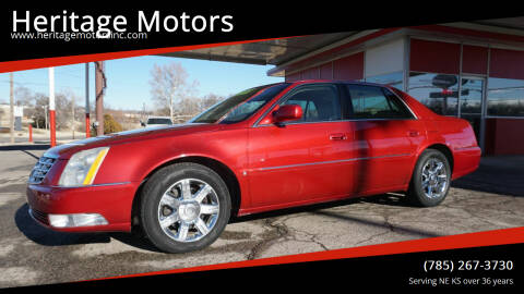 2006 Cadillac DTS for sale at Heritage Motors in Topeka KS