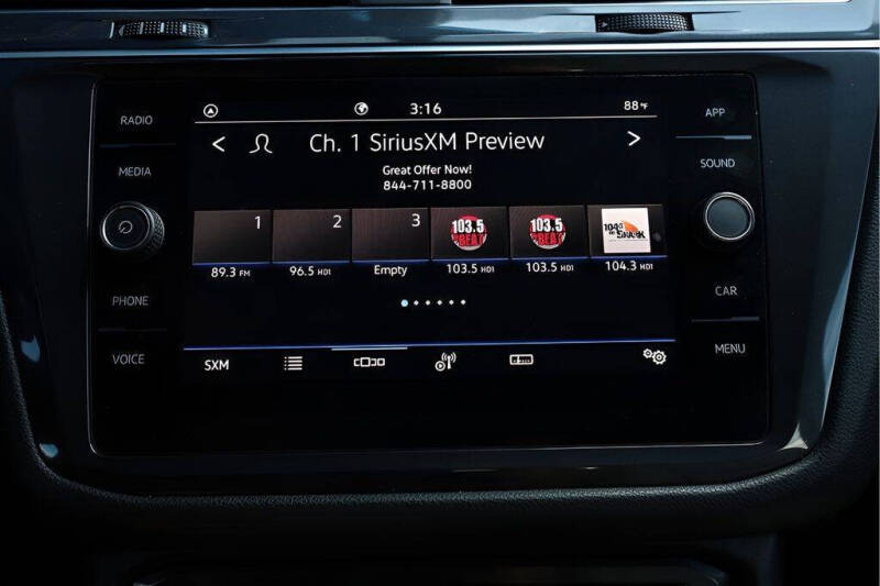 2021 Volkswagen Tiguan SE R-Line Black