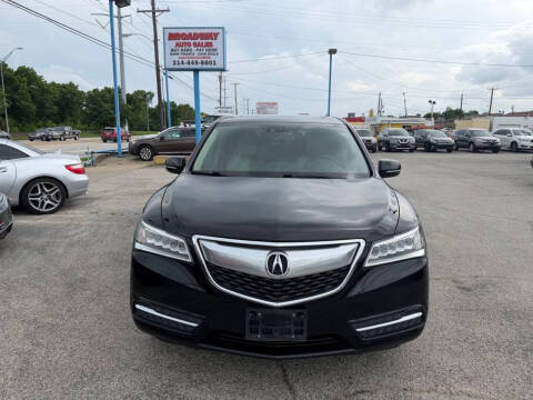 2015 Acura MDX w/Tech