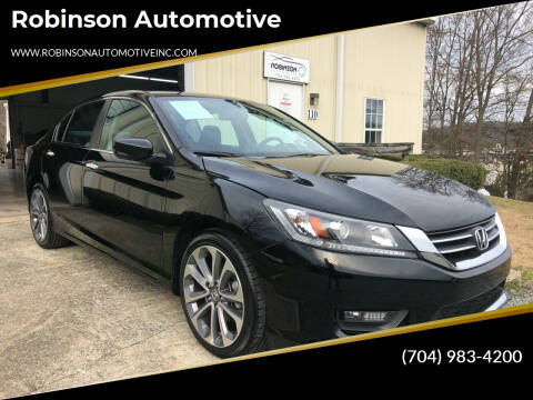 2014 Honda Accord for sale at Robinson Automotive in Albemarle NC