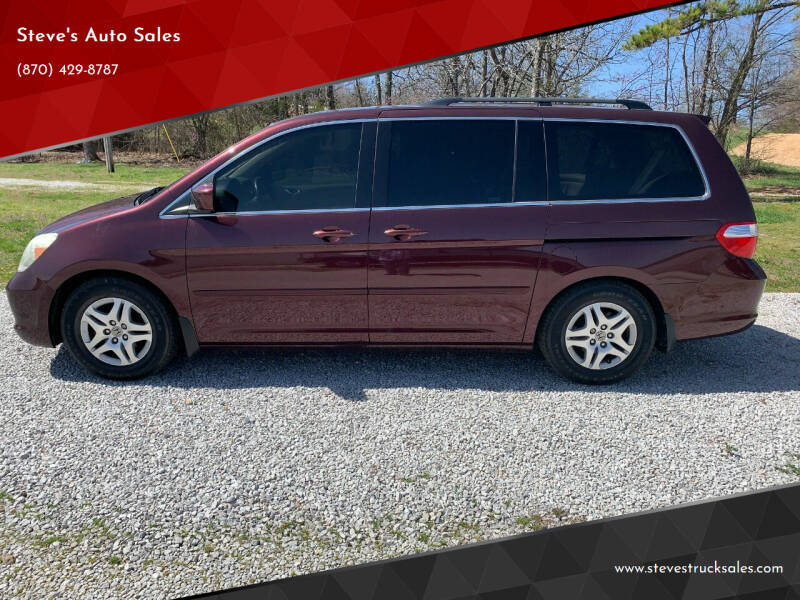 2007 Honda Odyssey for sale at Steve's Auto Sales in Harrison AR