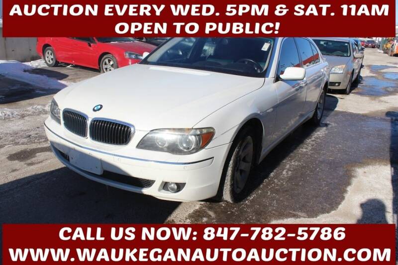 2006 BMW 7 Series for sale at Waukegan Auto Auction in Waukegan IL