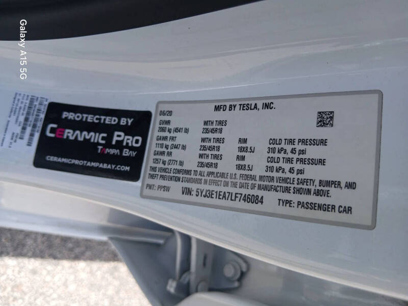 2020 Tesla Model 3