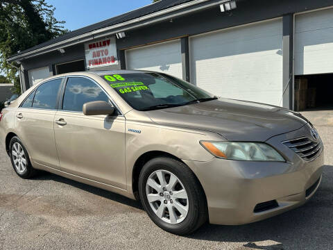 2008 Toyota Camry Hybrid for sale at Valley Auto Finance in Warren OH