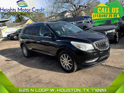 2016 Buick Enclave for sale at Heights Motor Credit in Houston TX