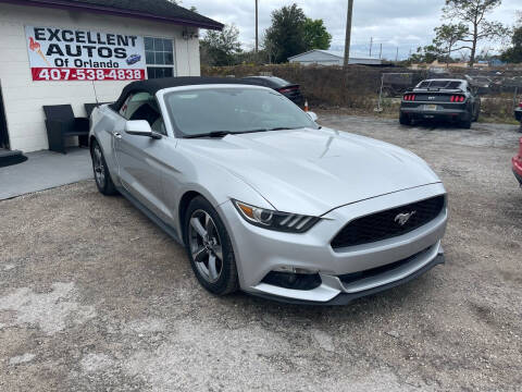 2015 Ford Mustang for sale at Excellent Autos of Orlando in Orlando FL