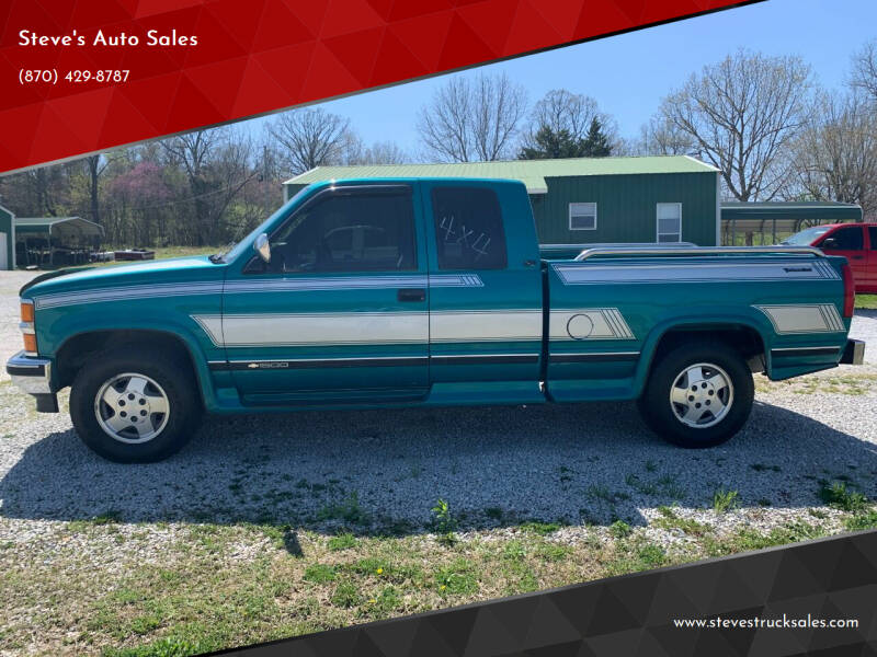1994 Chevrolet C/K 1500 Series for sale at Steve's Auto Sales in Harrison AR